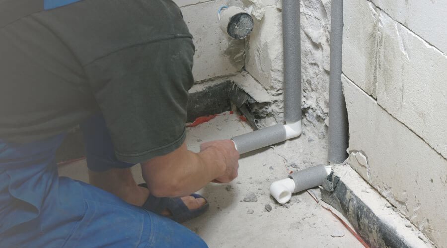 Local annual plumbing maintenance in Faxon, OK